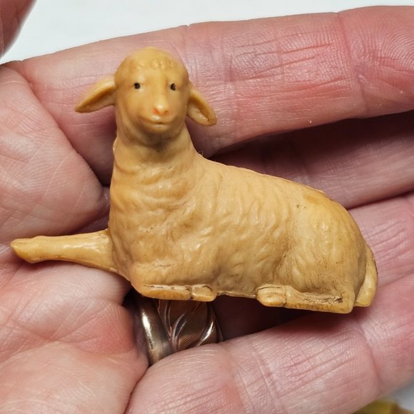 Vintage Hong Kong Nativity Set Baby Jesus Animals Wise Men Mary Angel Hong Kong - Picture 13 of 16